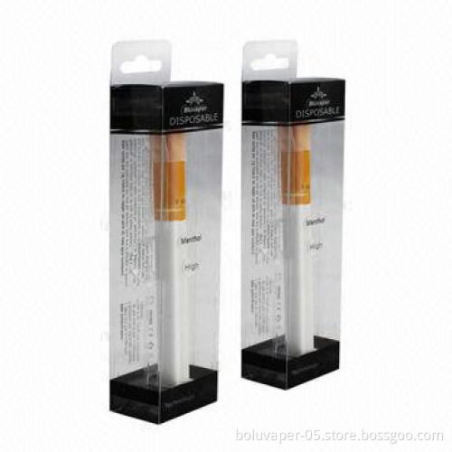 Disposable E-cigarettes with 280mAh Battery Capacity, Competitive Price and Lasts up to 550 Puffs